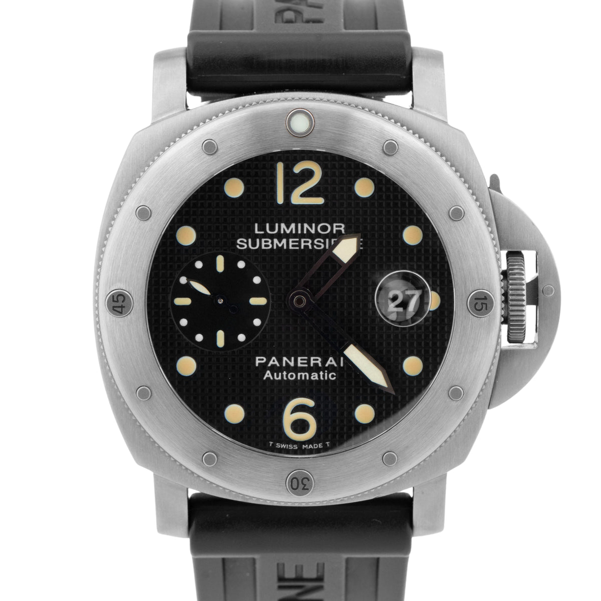 Panerai Luminor Submersible PAM 25 Automatic Titanium 44mm Date Watch