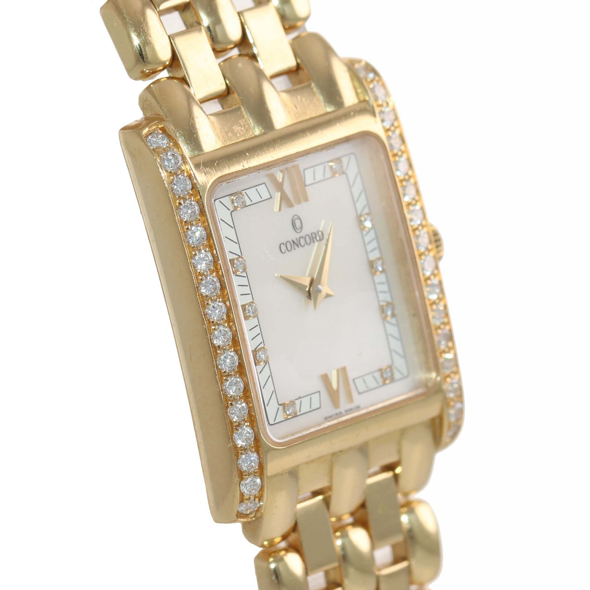 Concord ladies gold and diamond online watch