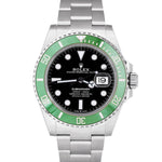 NEW OCT 2024 PAPERS Rolex Submariner 41mm STARBUCKS Green Watch 126610 LV BOX