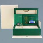 2021 NEW PAPERS Rolex Milgauss Blue Anniversary Green 116400GV Steel Watch Box