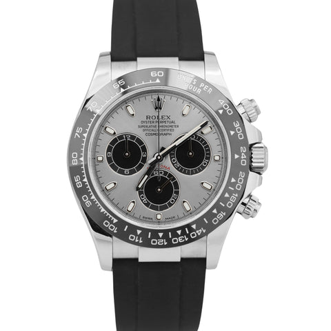 2024 RSC Rolex Daytona SILVER GHOST 18K White Gold PAPERS 40mm 116519 LN BOX