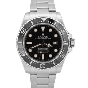 PAPERS Rolex Sea-Dweller 4000 SD4K Black 40mm Ceramic Stainless Steel 116600 BOX