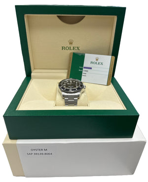 PAPERS Rolex Sea-Dweller 4000 SD4K Black 40mm Ceramic Stainless Steel 116600 BOX