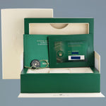 2021 NEW PAPERS Rolex Submariner Ceramic Blue 116618 LB Yellow Gold Watch Box