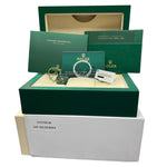 BRAND NEW JULY 2024 PAPERS Rolex DateJust 36 MINT GREEN Steel Jubilee 126234 BOX