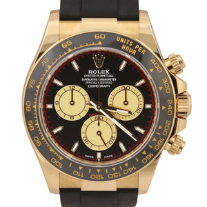 MINT 2024 Rolex Daytona Gold Oysterflex PAUL NEWMAN 18K Gold 126518 LN Watch BOX