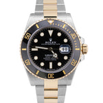 MINT 2023 Rolex Submariner Date 41mm Ceramic BLACK Two-Tone 18K Gold 126613 LN