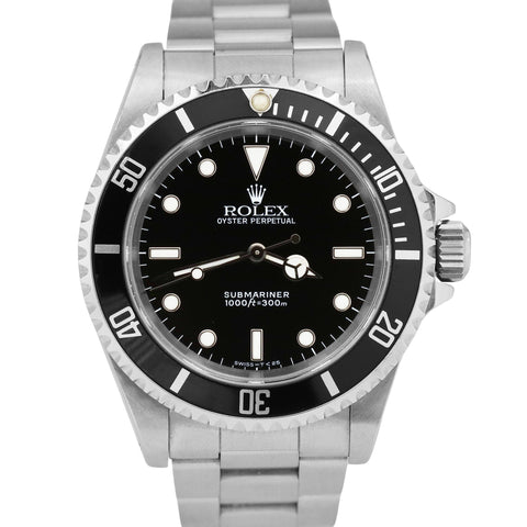 2018 RSC Rolex Submariner No-Date Stainless Steel Black Automatic 40mm 14060 BOX