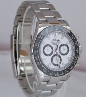 2023 MINT Rolex Daytona Cosmograph 40mm PANDA Stainless Steel Watch 116500 LN