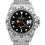 UNPOLISHED 2011 PAPERS Rolex Explorer II 40mm Black RANDOM SERIAL 16570 BOX