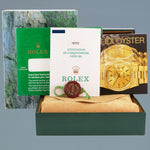 1998 PAPERS Rolex GMT-Master 16700 Pepsi 40mm Blue Red Steel Watch Box