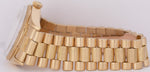 Rolex Day-Date President 36mm Champagne DIAMOND LINEN BARK 18K Yellow Gold 1807