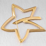 Tiffany & Co. Paloma Picasso 18k Yellow Gold Shooting Star Pin 1986 RARE VINTAGE