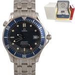 Omega Seamaster Diver 300M 007 James Bond 40th 41mm Blue Watch 2537.80.00 B+P