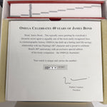 Omega Seamaster Diver 300M 007 James Bond 40th 41mm Blue Watch 2537.80.00 B+P