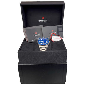 Tudor Pelagos Diver 25600TB Blue Titanium 42mm Watch BOX + CARD + EXTRA STRAPS