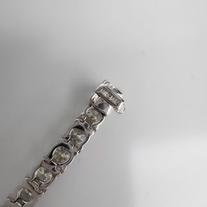 14k White Gold Diamond Tennis Bracelet 16.48ctw H-I VS2-SI1 7.00" 22g