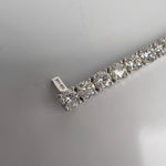 14k White Gold Diamond Tennis Bracelet 16.48ctw H-I VS2-SI1 7.00" 22g