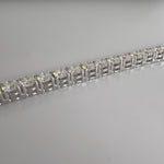 14k White Gold Diamond Tennis Bracelet 16.48ctw H-I VS2-SI1 7.00" 22g