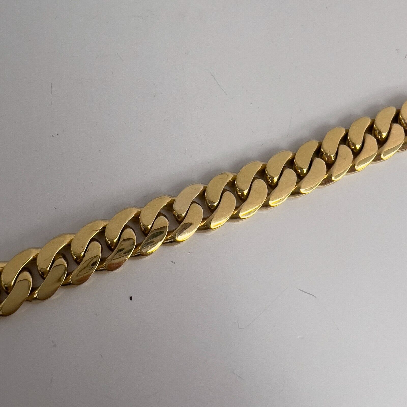 14k Yellow Gold Miami Cuban Link Hidden Box Clasp 9.30mm Bracelet 8.50" 55.9g