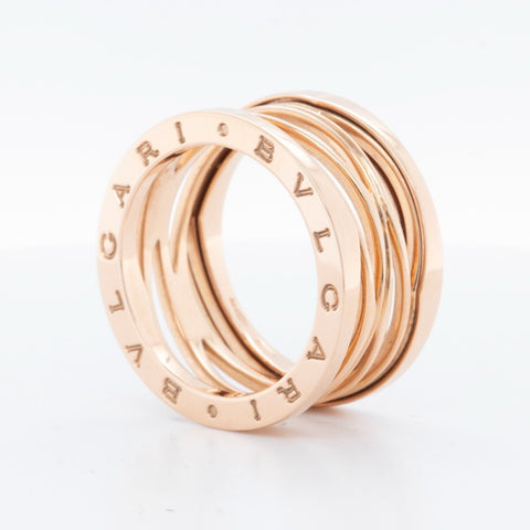 Bvlgari B.Zero1 Legend Bulgari 750 18k Rose Gold Ring 12.30mm 12.5g Size 9 BOX