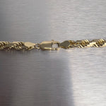 Men's 14k Yellow Gold Rope Chain 6.00mm Link Necklace 32" 113.4g THICK HEAVY