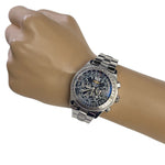 Men's Breitling B-2 Chronograph Stainless Steel Black Dial 44mm Watch A42362