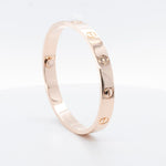 2023 Cartier Love 18k Rose Gold Bangle Bracelet Size 16 GIFT BAG BOX CERT