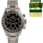 2024 Rolex Daytona Cosmograph Black Ceramic Steel 40mm 126500 LN BOX + PAPERS