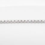 14k White Gold Diamond 53 Stone Tennis Bracelet 5.63ctw G SI1 7.00"