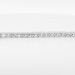 14k White Gold Diamond 53 Stone Tennis Bracelet 5.63ctw G SI1 7.00"