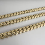 14k Yellow Gold Miami Cuban Curb Link 9.30mm Chain Necklace 22.5" 148.5g