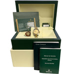 Rolex DateJust 179173 Stainless & 18k Champagne Diamond Dial 26mm Watch BOX CARD