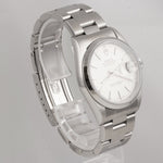 Rolex DateJust Silver Dial Stainless Steel Smooth Bezel 36mm 16200 BOX + BOOKLET