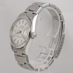 Rolex DateJust Silver Dial Stainless Steel Smooth Bezel 36mm 16200 BOX + BOOKLET