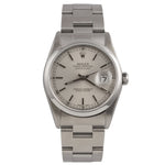 Rolex DateJust Silver Dial Stainless Steel Smooth Bezel 36mm 16200 BOX + BOOKLET