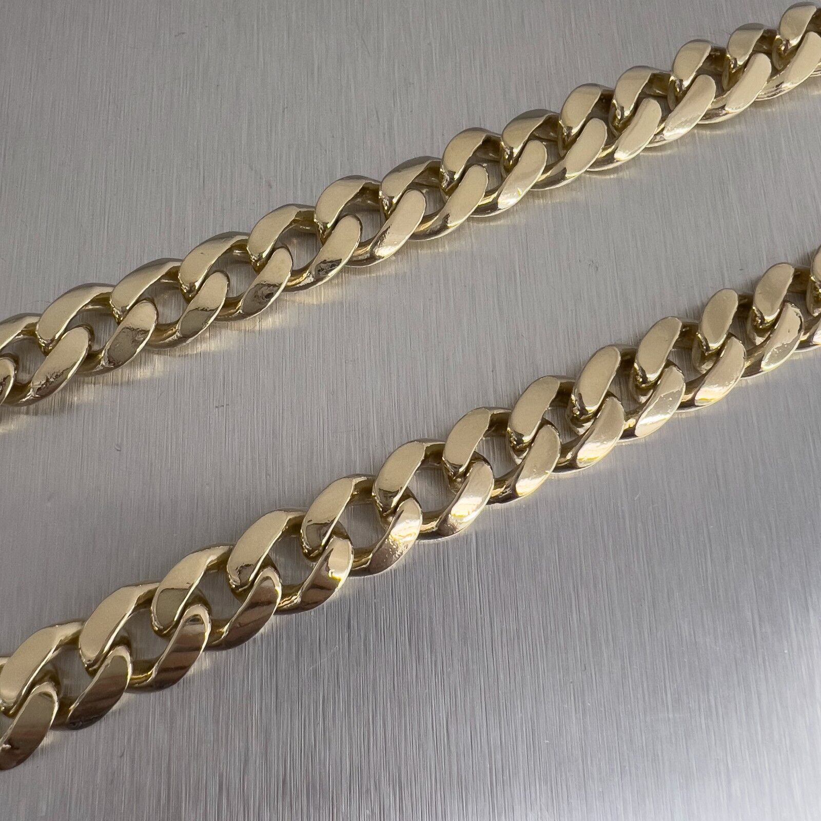 14k Yellow Gold Miami Cuban Link 11.00mm Chain Necklace 196.9g 24.5" HEAVY