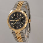 2021 Rolex Sky-Dweller 18k Yellow Gold Stainless 42mm Watch 326933 BOX + PAPERS