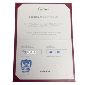 2022 Cartier Love 18k Rose Gold Bangle Bracelet Size 18 BOX & CERTIFICATE