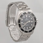 1997 Rolex Submariner No-Date 2 Line Black Stainless Steel 40mm Watch 14060
