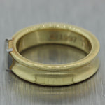 1997 Tiffany & Co. 18k Yellow Gold 0.20ctw Baguette Cut Diamond Band Ring