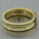 1997 Tiffany & Co. 18k Yellow Gold 0.20ctw Baguette Cut Diamond Band Ring