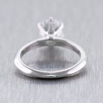 Tiffany & Co. Platinum 1.34ct Diamond Solitaire Engagement Ring