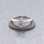 Tiffany & Co. Platinum 1.34ct Diamond Solitaire Engagement Ring