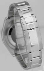 MINT PAPERS Rolex Yacht-Master Steel Platinum Blue 40mm Date Watch 116622 B+P