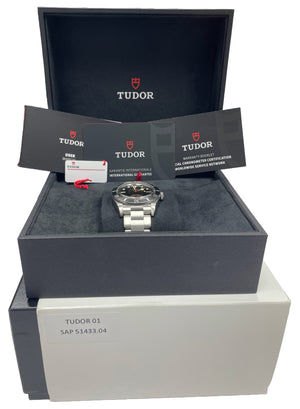 MINT 2023 PAPERS Tudor Black Bay 54 Stainless Steel Watch 37mm 79000N BOX