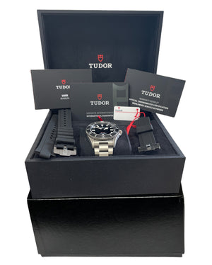 MINT PAPERS Tudor Pelagos Black Titanium 39mm 25407N Automatic Rubber Watch BOX