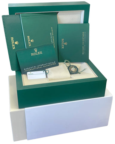 NEW MARCH 2024 PAPERS Rolex DateJust 41 MINT GREEN JUBILEE Watch 126300 BOX