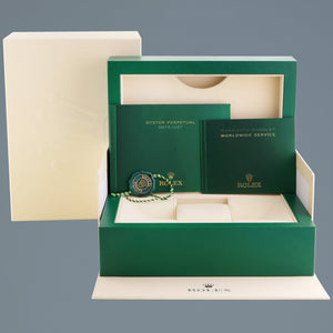 2022 Rolex DateJust 41 126331 Sundust Everose Gold Two-Tone Jubilee Watch Box