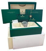 BRAND NEW 2024 PAPERS Rolex DateJust 41 MINT GREEN JUBILEE Stainless 126300 BOX